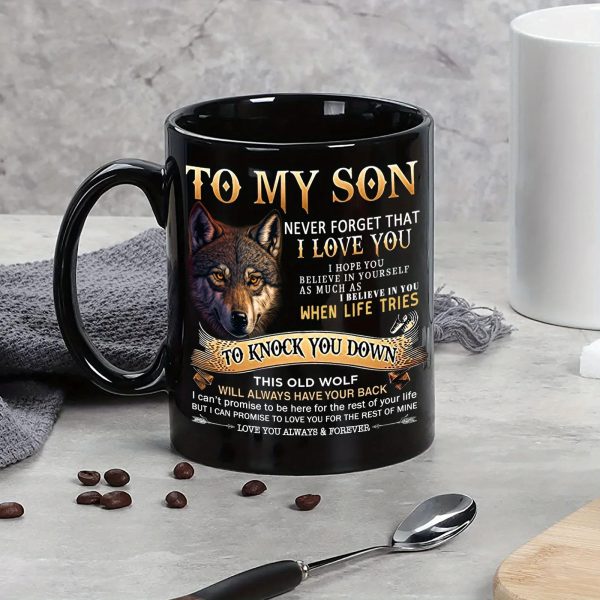 To My Son Coffee Mug
