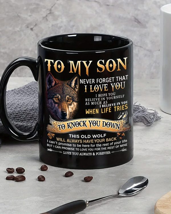 To My Son Coffee Mug