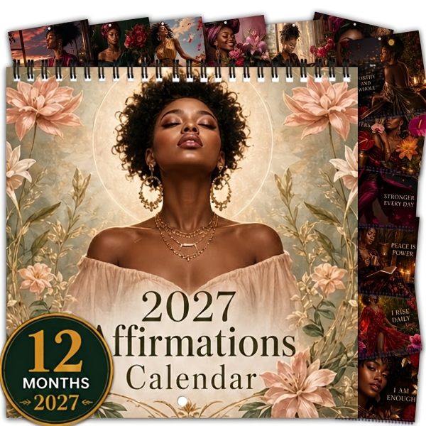 2027 Affirmation Wall Calendar