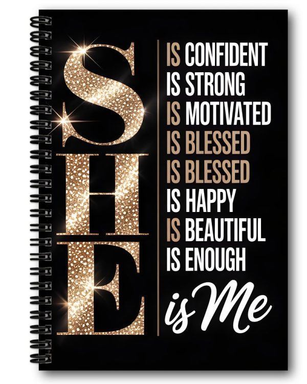 Notebook With Inspirational Quotes