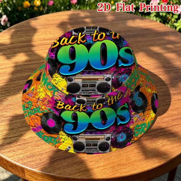 Back to The 90's Hip Hop Bucket Hat